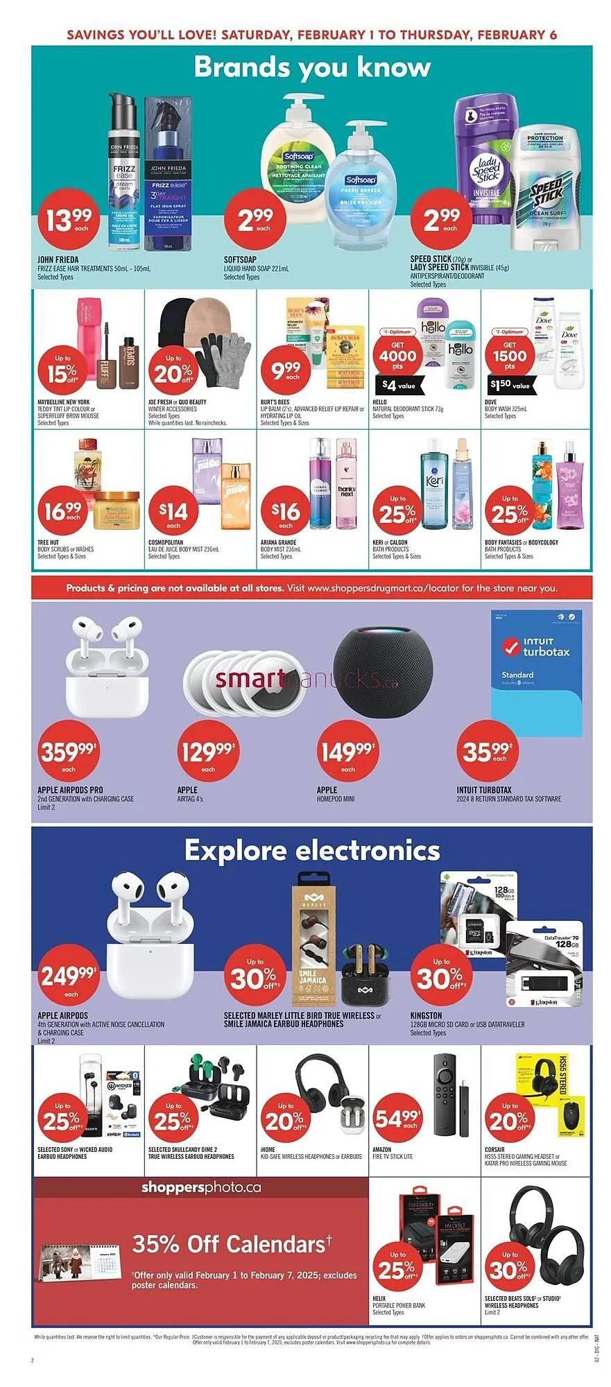 Shoppers Drug Mart flyer from January 30 to February 12 2025 - flyer page 19