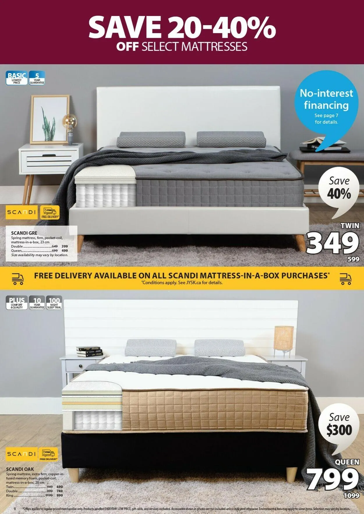 JYSK Current flyer from August 28 to September 11 2025 - flyer page 8