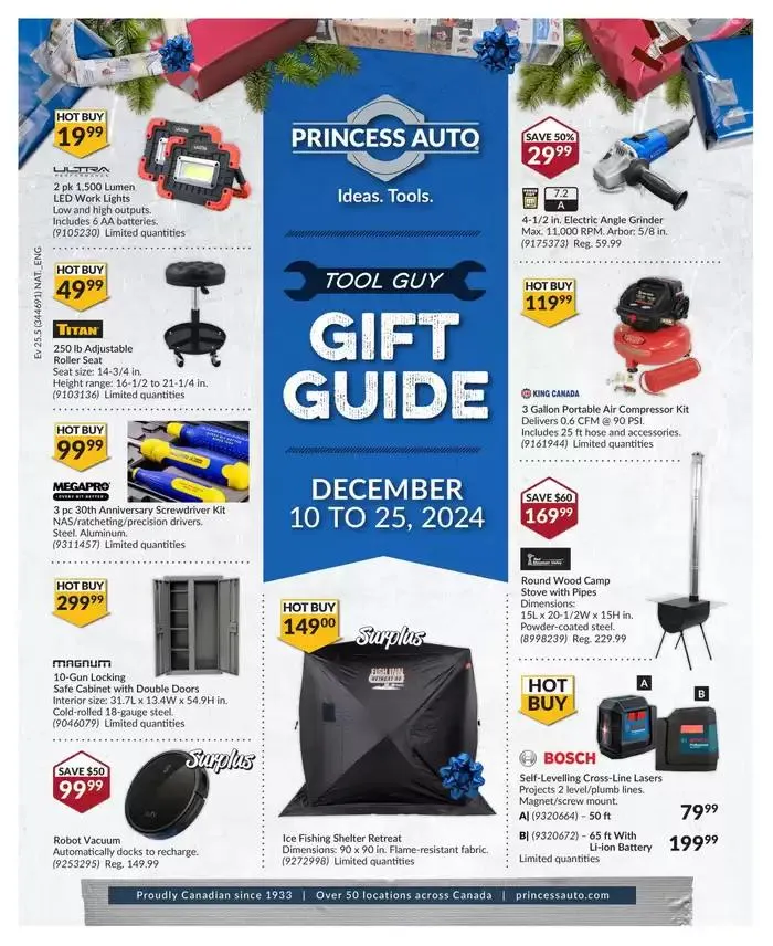 Special offers for you from December 10 to December 25 2024 - flyer page 1