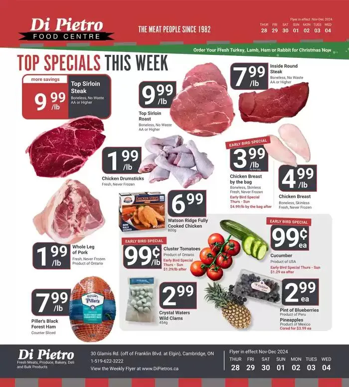 Top Specials This Week from November 28 to December 4 2024 - flyer page 1