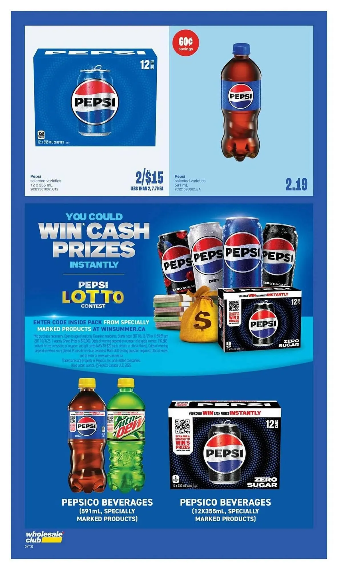 Wholesale Club flyer from July 31 to August 20 2025 - flyer page 40