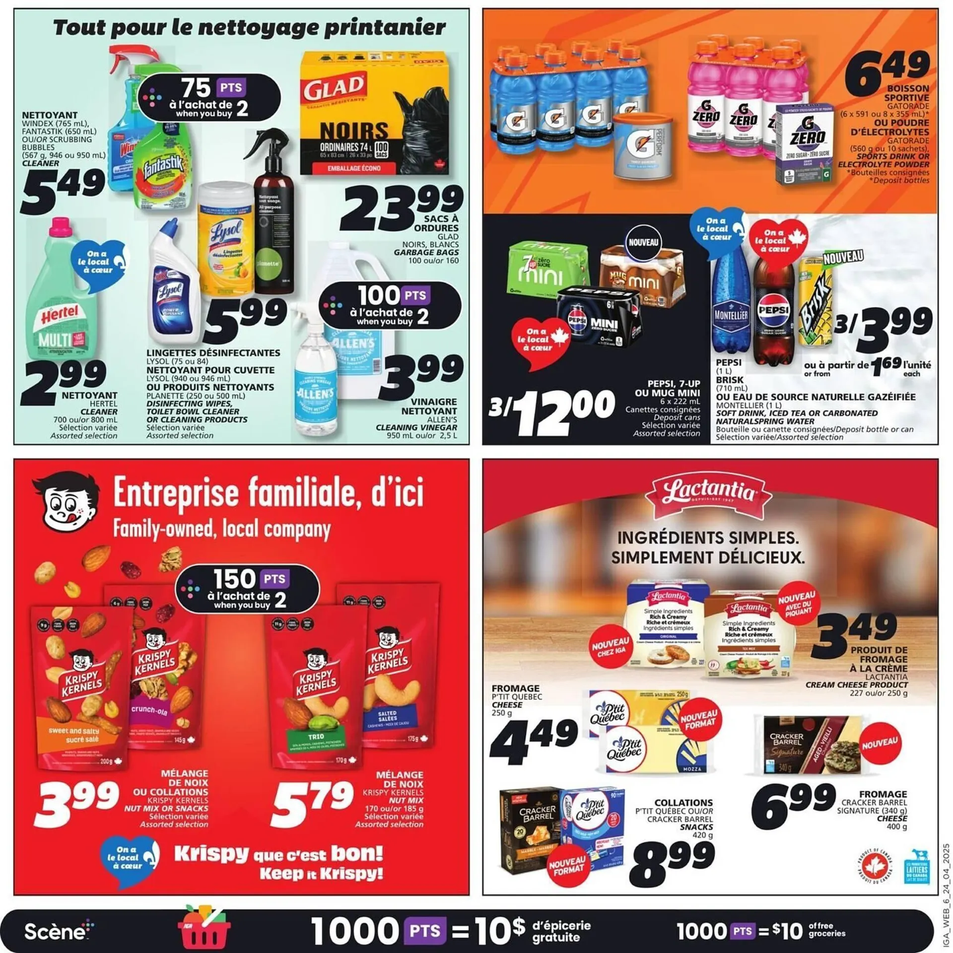 IGA flyer from April 24 to May 1 2025 - flyer page 23