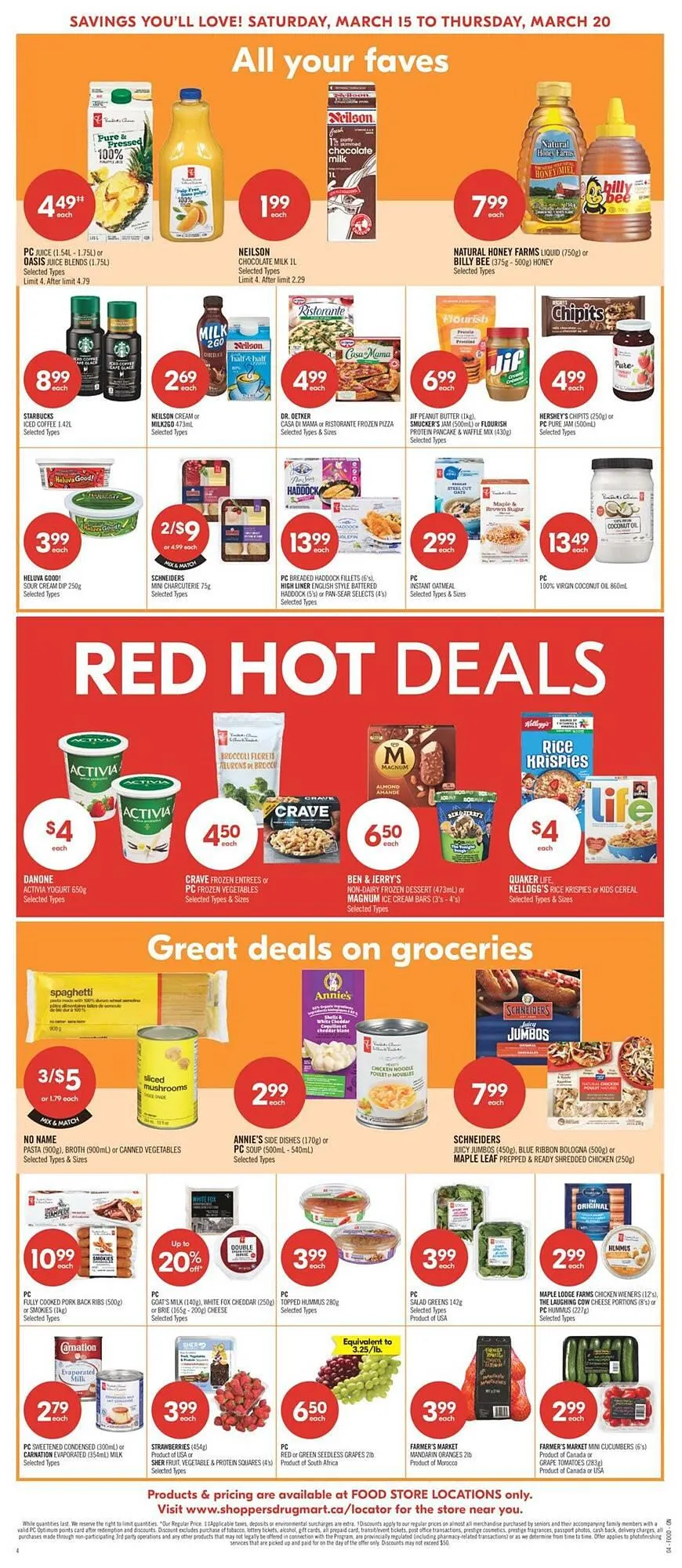 Shoppers Drug Mart flyer from March 15 to March 21 2025 - flyer page 7