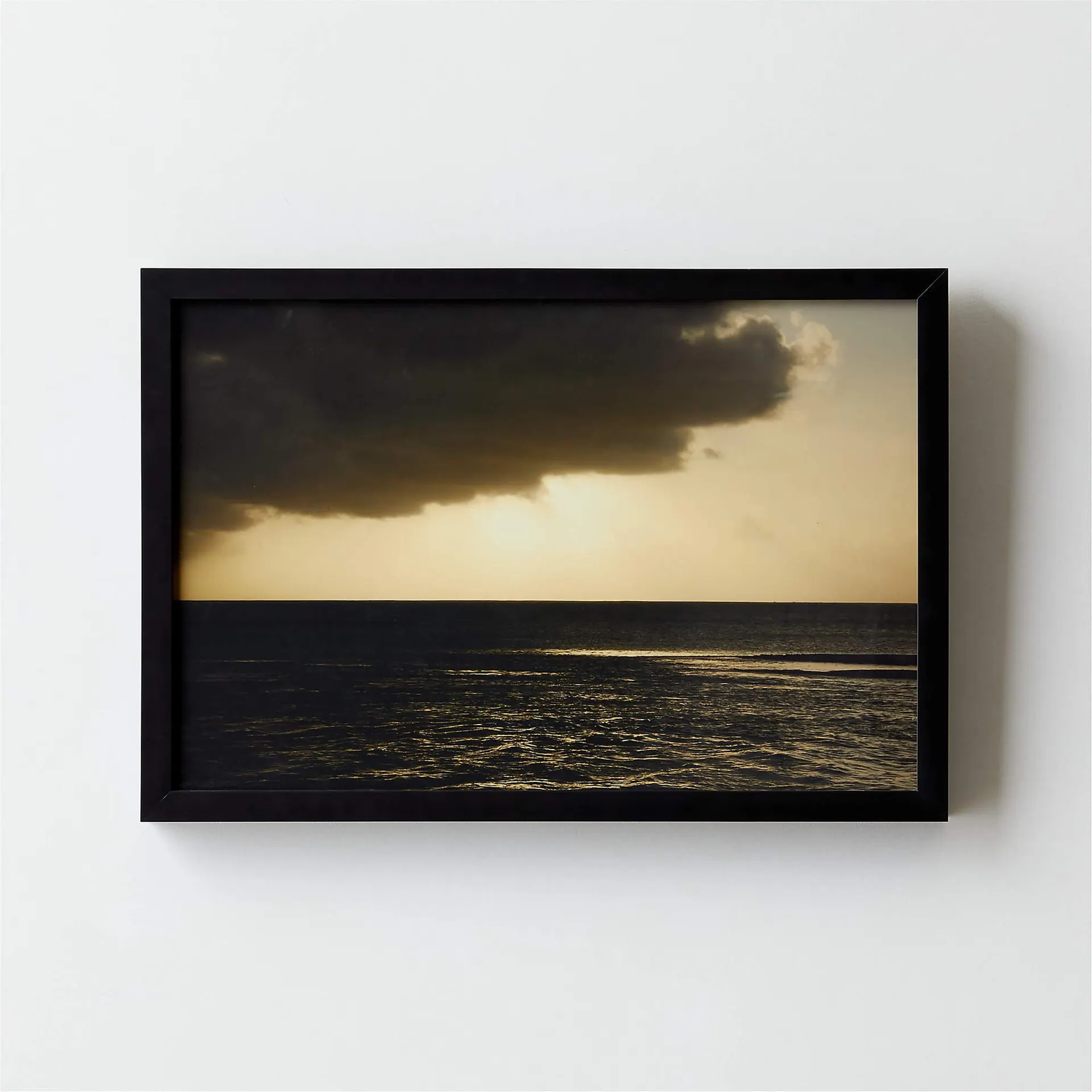 'Tahitian Landscape' Framed Wall Art by Elodie Klein 24"x16"