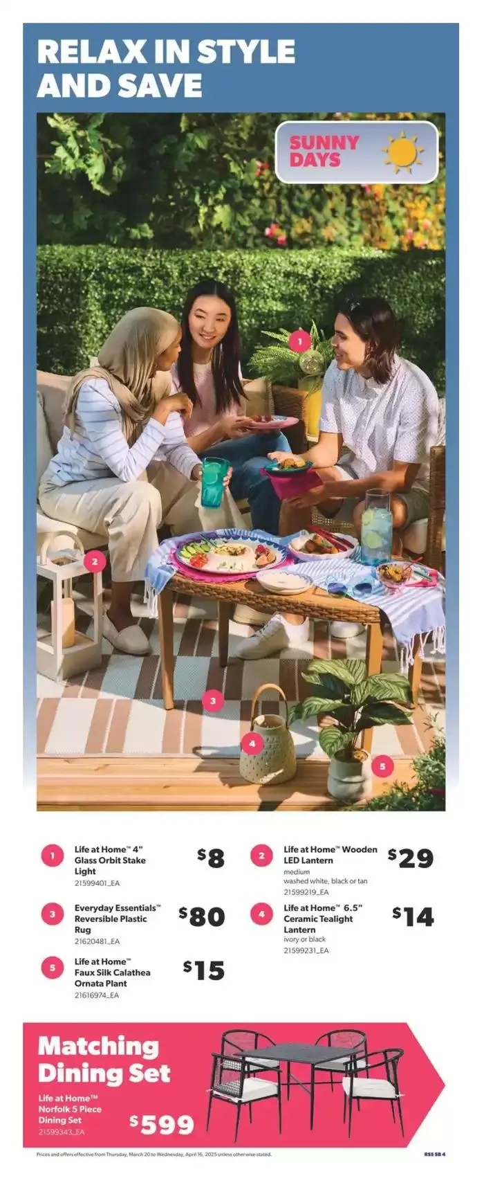 Wide range of offers from March 20 to April 16 2025 - flyer page 4