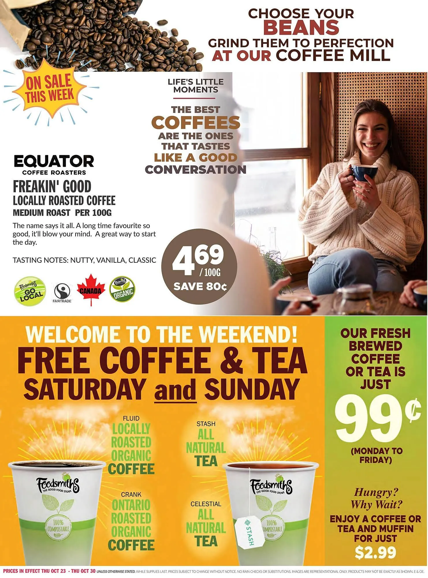Foodsmiths flyer from October 23 to October 29 2025 - flyer page 10