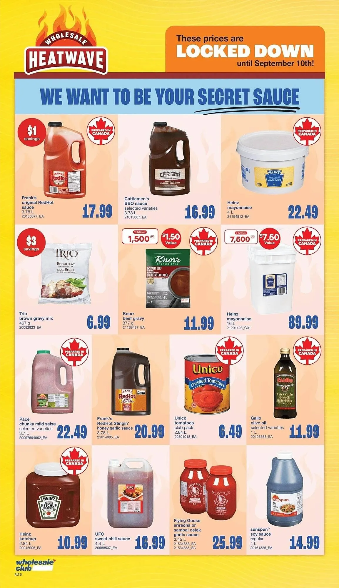 Wholesale Club flyer from July 10 to July 16 2025 - flyer page 10