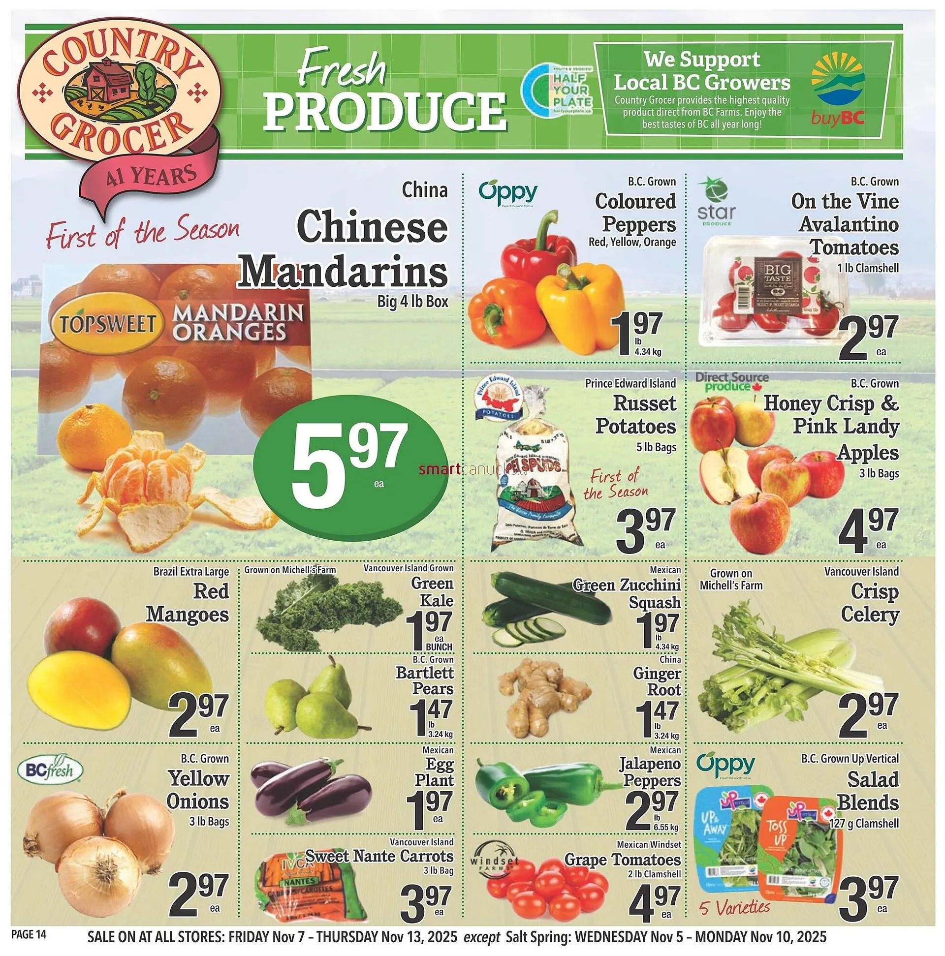Country Grocer flyer from November 6 to November 12 2025 - flyer page 14