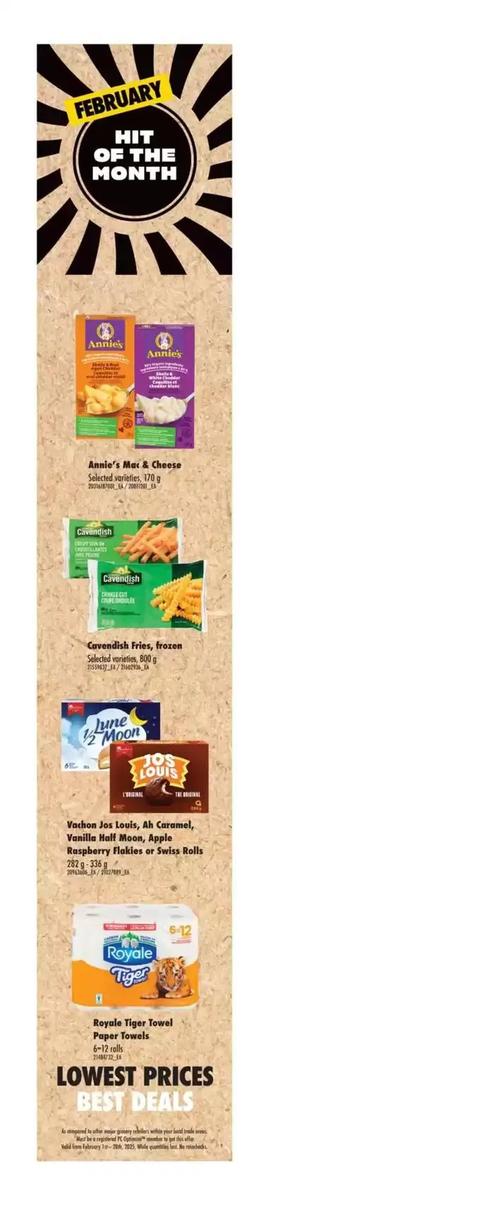 Discover attractive offers from February 13 to February 19 2025 - flyer page 1