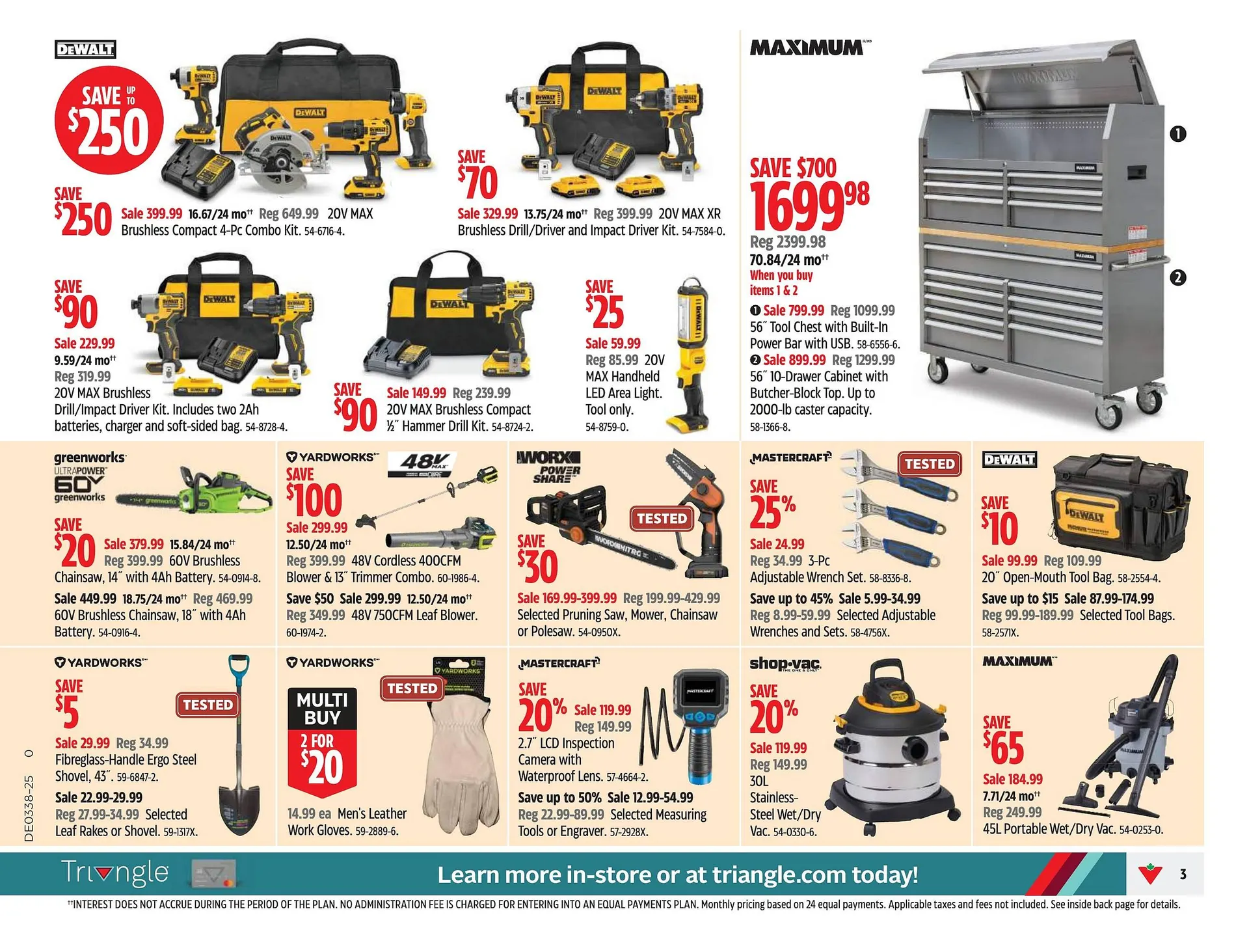Canadian Tire flyer from September 11 to September 17 2025 - flyer page 3
