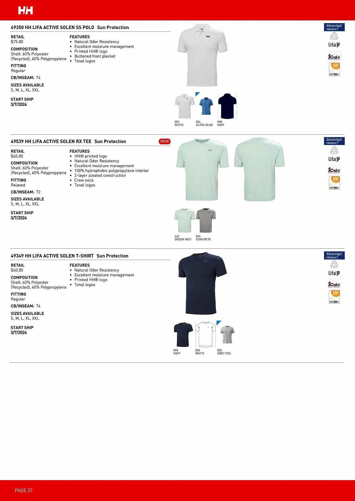 Helly Hansen flyer from July 20 to December 31 2024 - flyer page 38