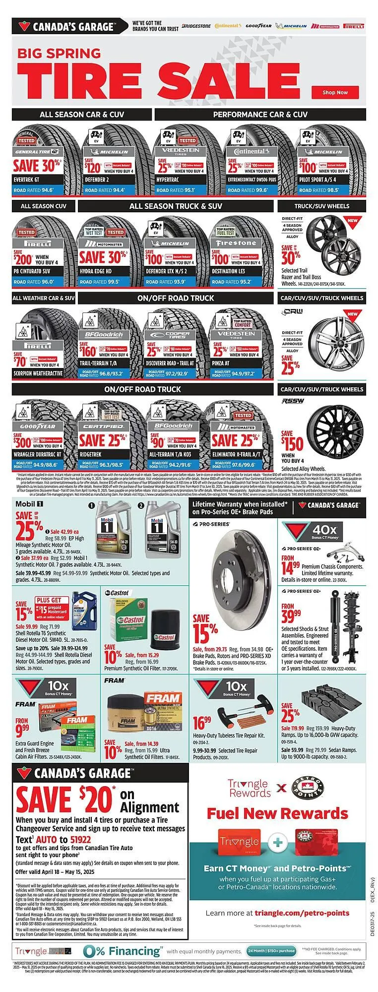 Canadian Tire flyer from April 16 to April 22 2025 - flyer page 18
