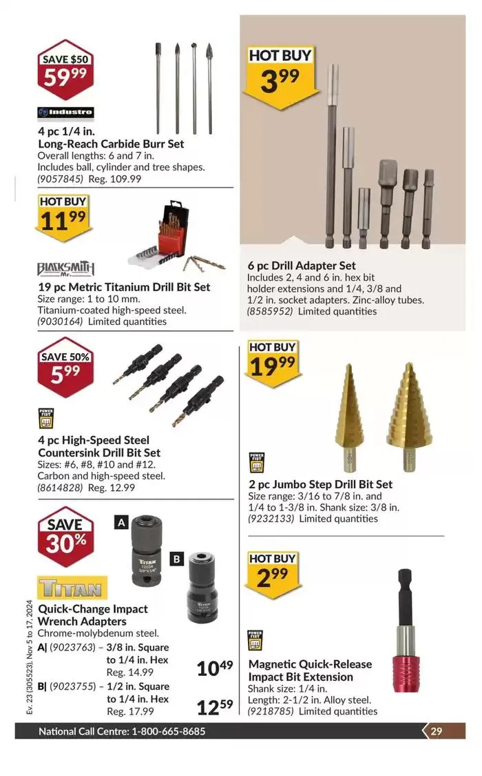 National Sale from November 5 to November 17 2024 - flyer page 33