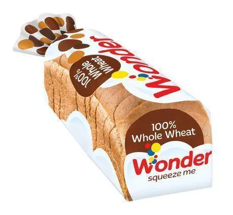 Wonder 100% Whole Wheat Bread 675g