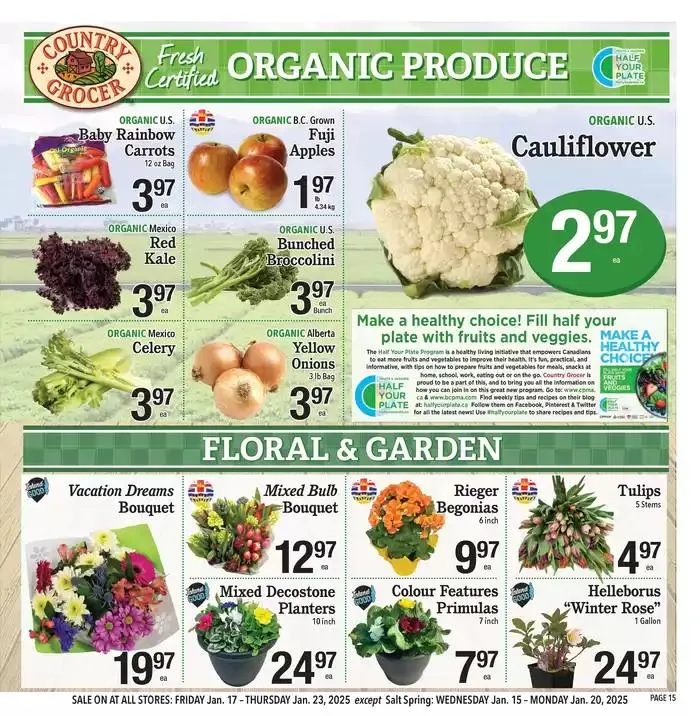 Discover attractive offers from January 15 to January 22 2025 - flyer page 15