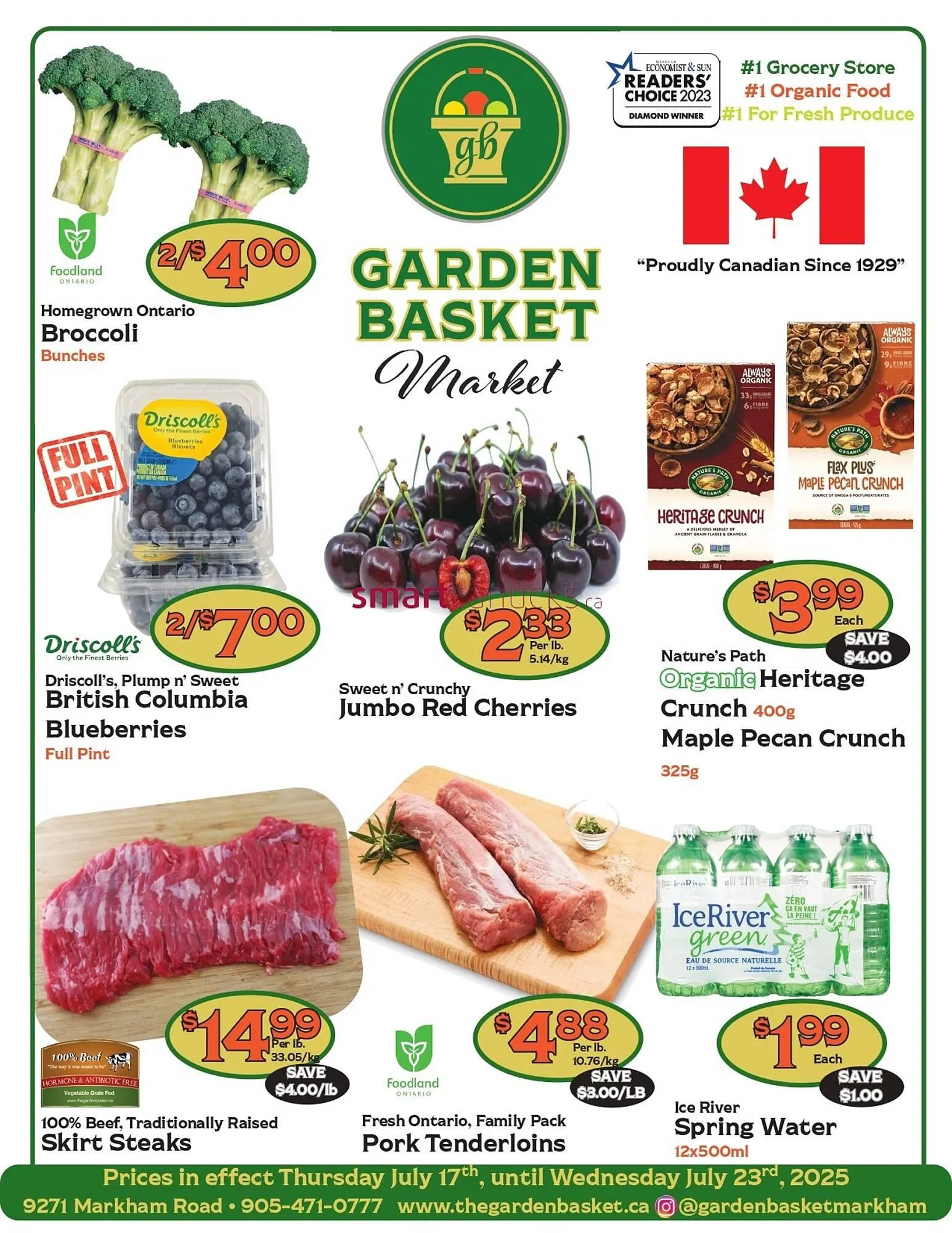 The Garden Basket flyer - 1