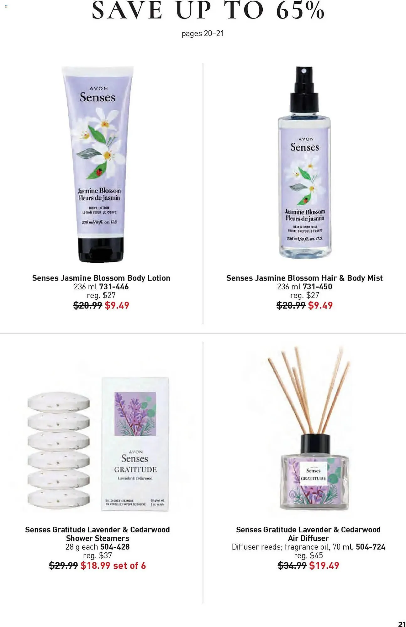 AVON flyer from December 4 to January 1 2026 - flyer page 21