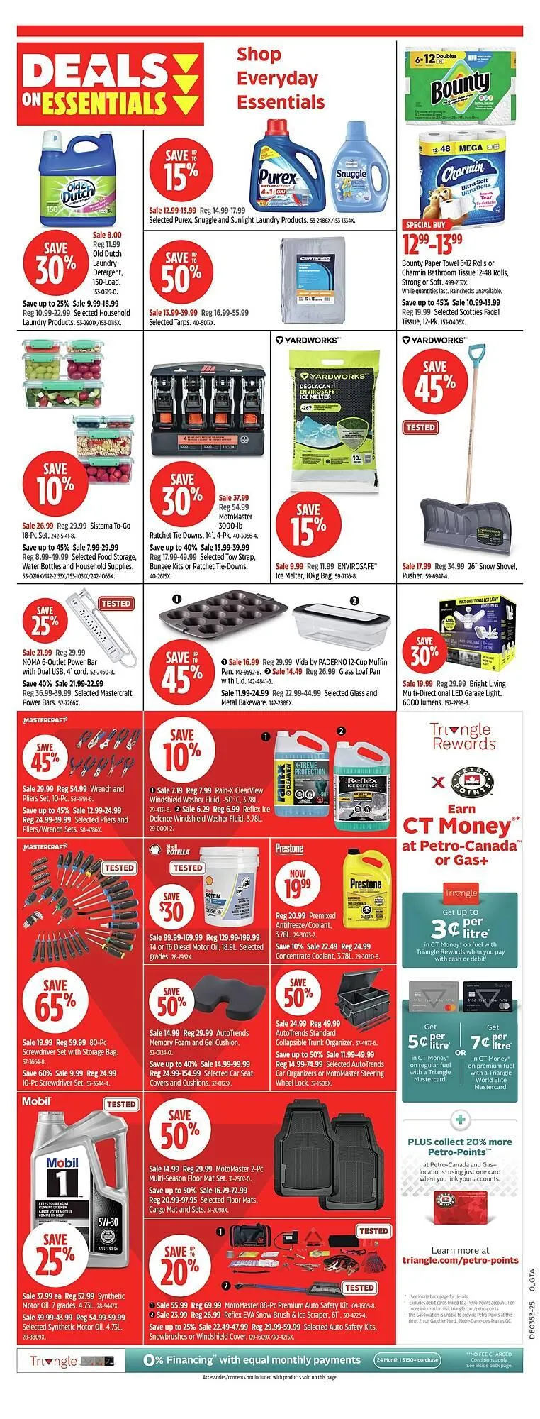 Canadian Tire flyer from December 25 to January 1 2026 - flyer page 12