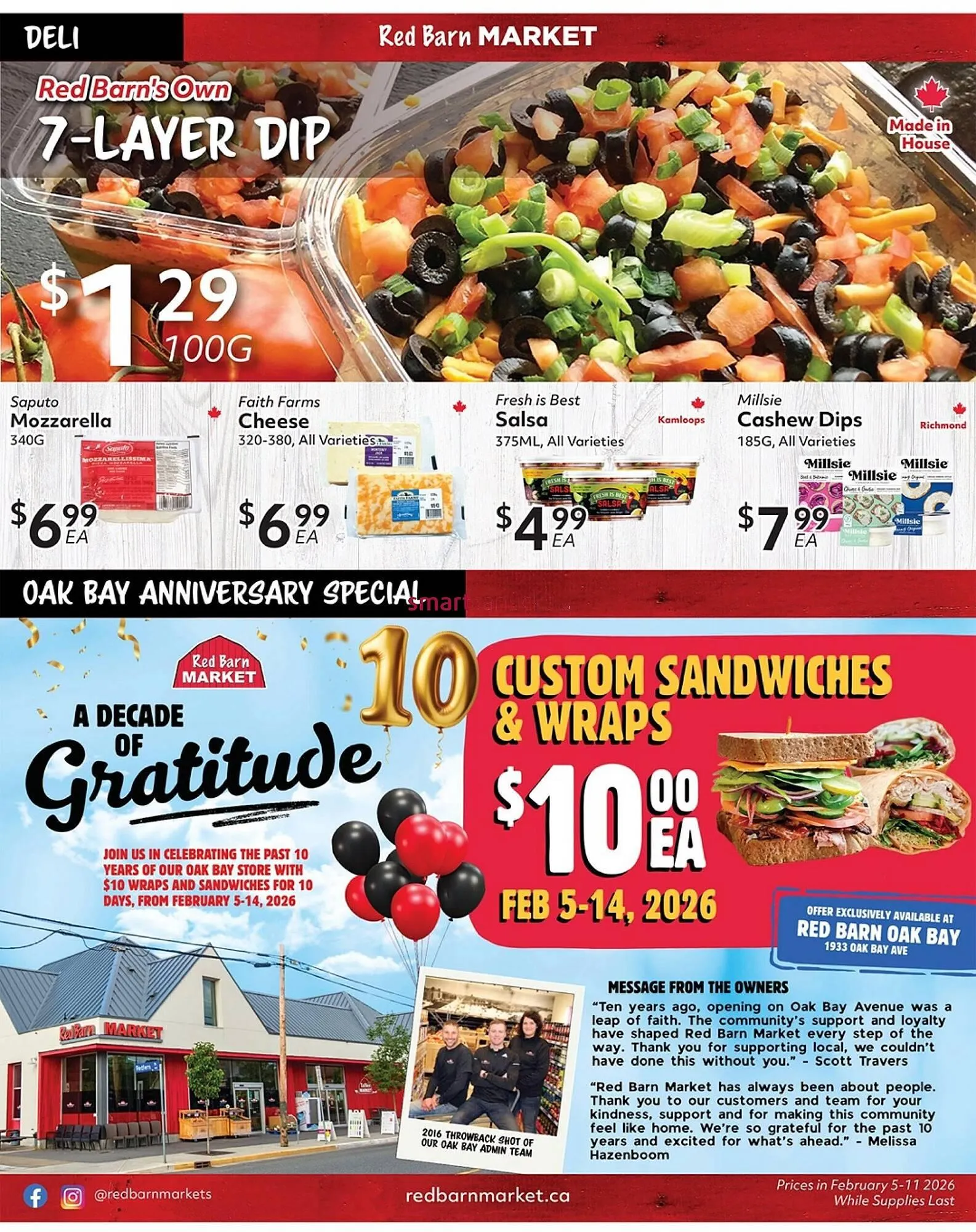 Red Barn Market flyer from February 5 to February 11 2026 - flyer page 3