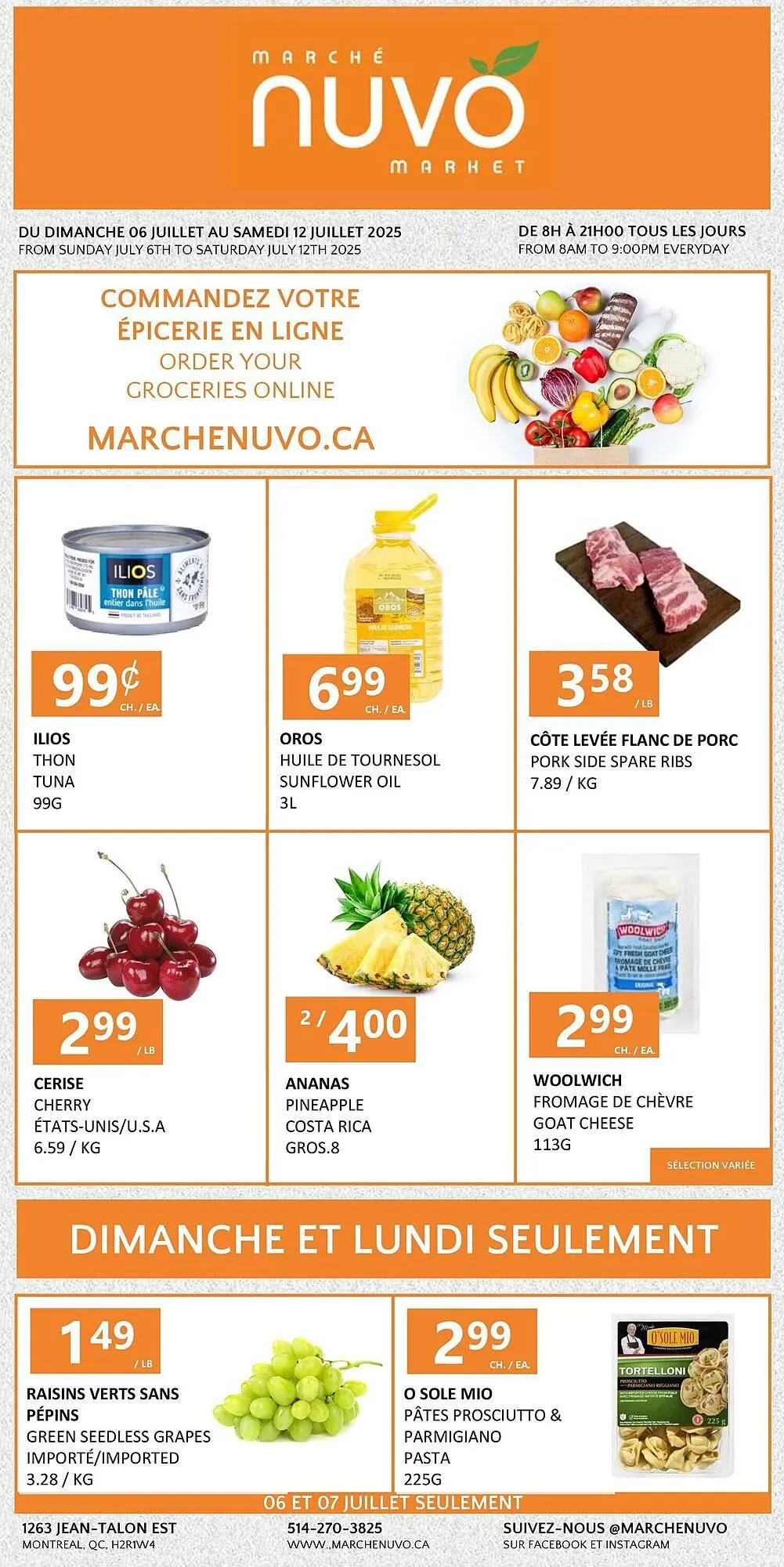 Marche Nuvo flyer - 1