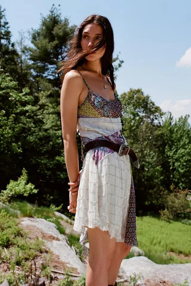 Kimchi Blue Jaya Pieced Slip Dress