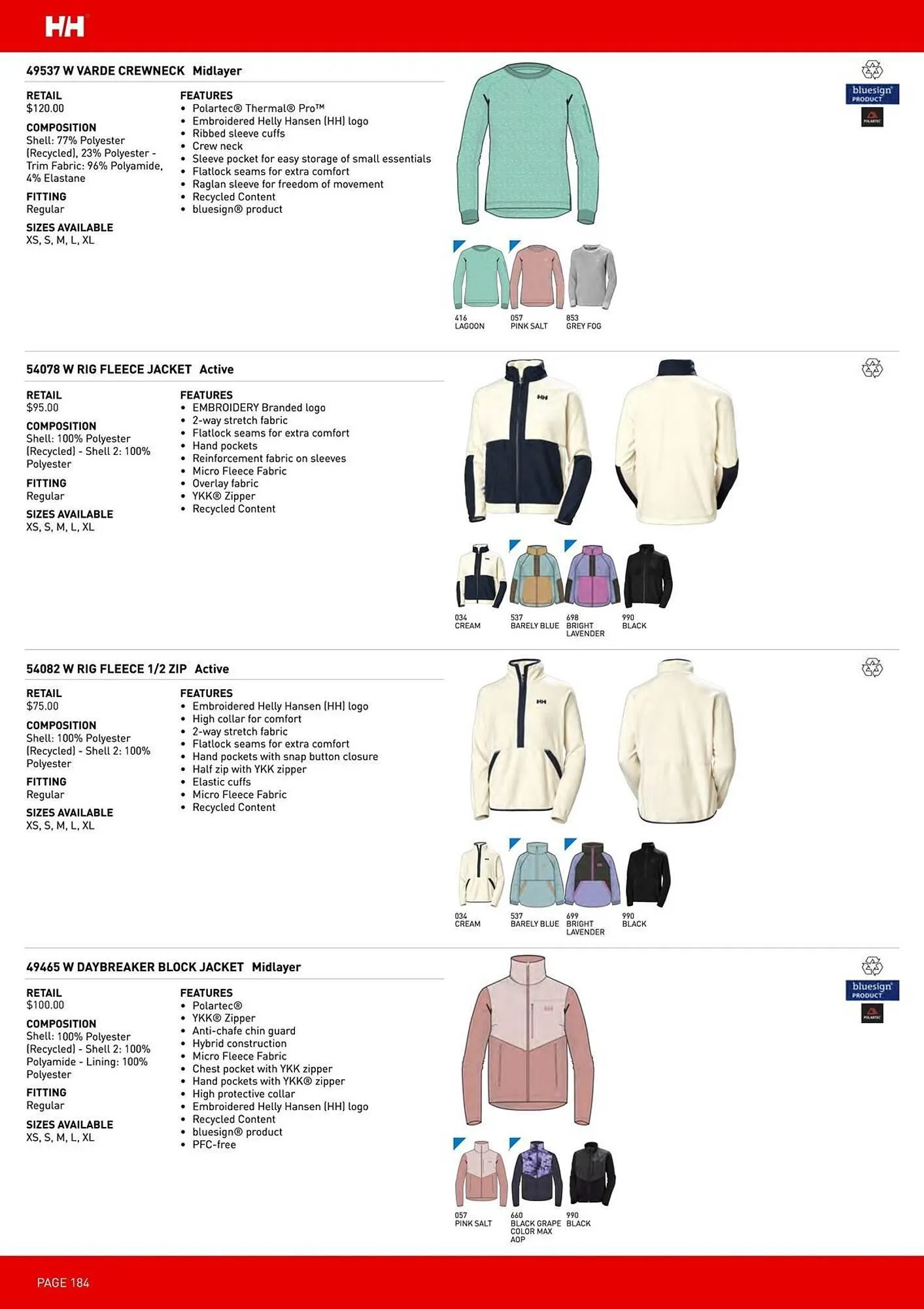 Helly Hansen flyer from September 11 to February 28 2026 - flyer page 184