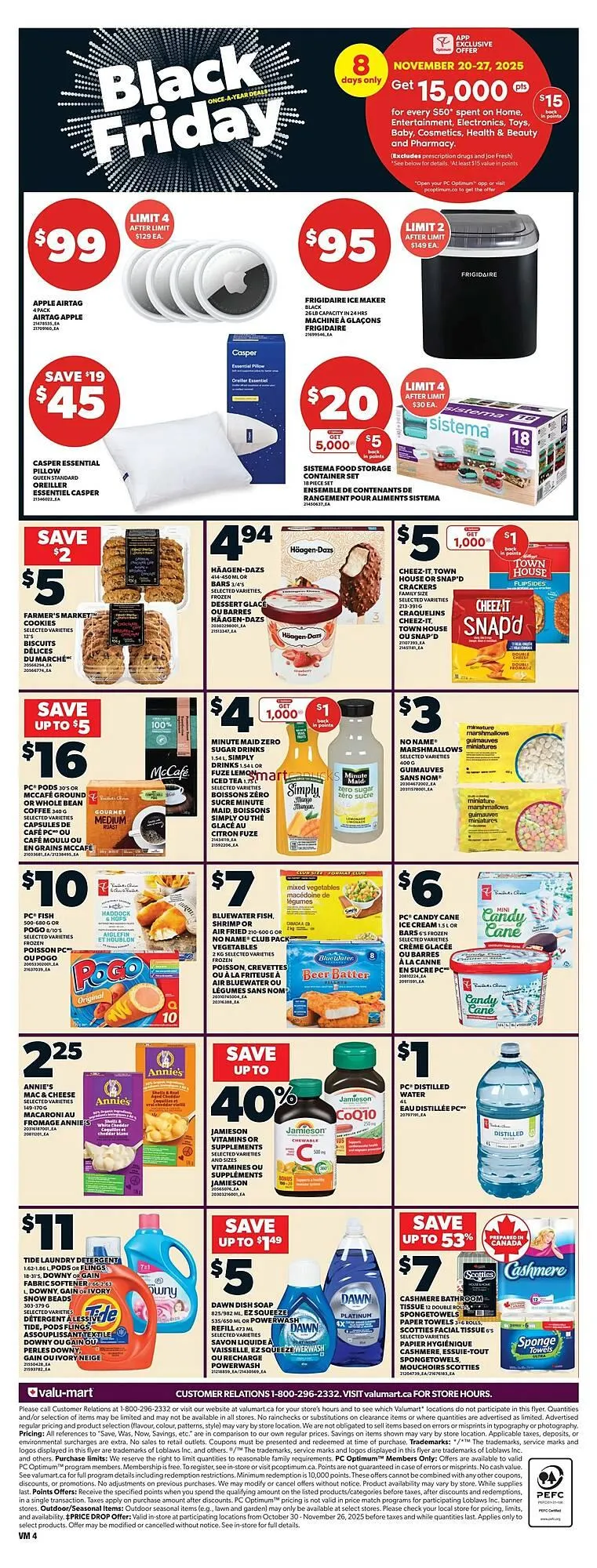 Valu-mart flyer from November 20 to November 26 2025 - flyer page 2