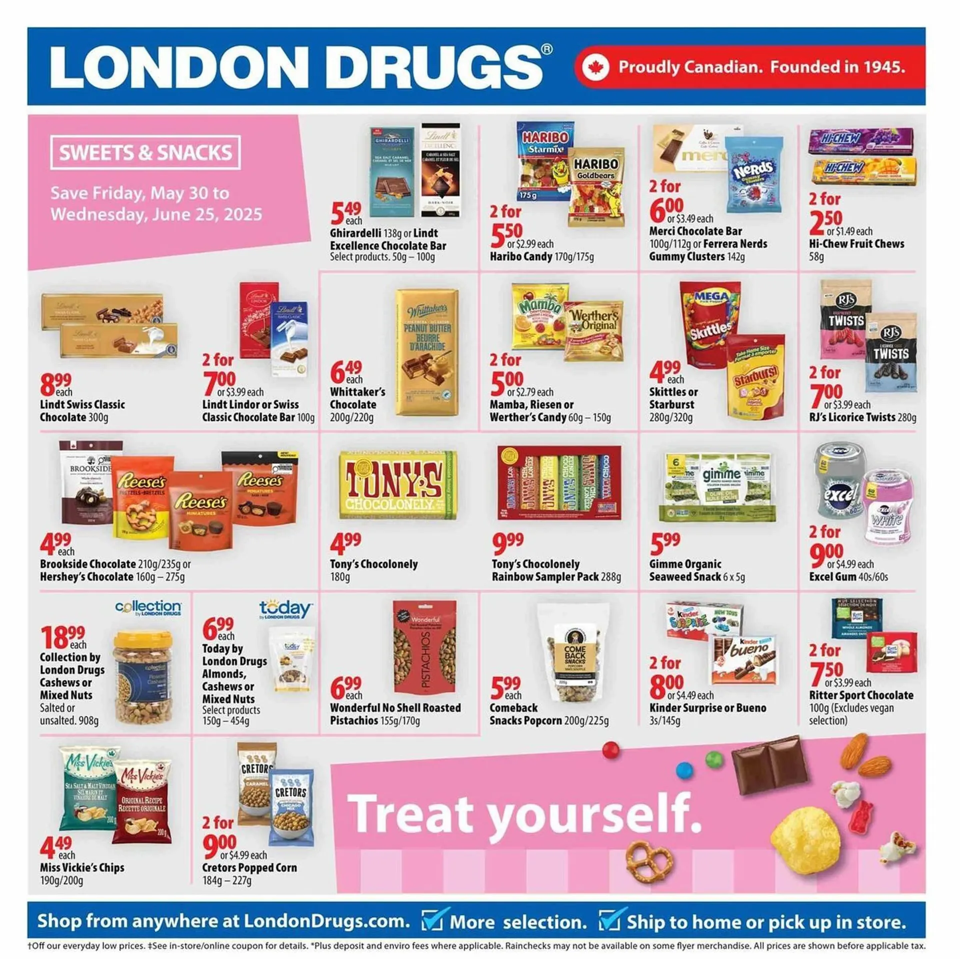 London Drugs flyer from May 30 to June 25 2025 - flyer page 1
