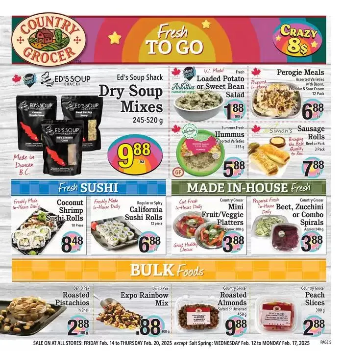 Our best bargains from February 12 to February 26 2025 - flyer page 5