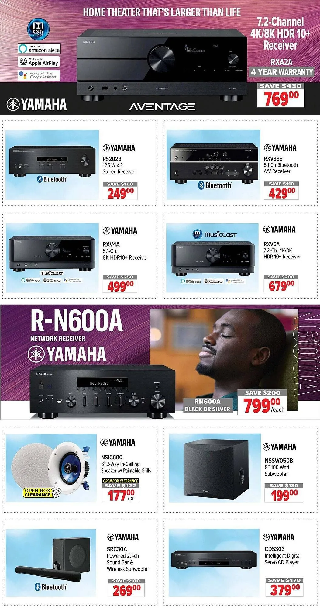 2001 Audio Video flyer from December 5 to December 25 2025 - flyer page 10