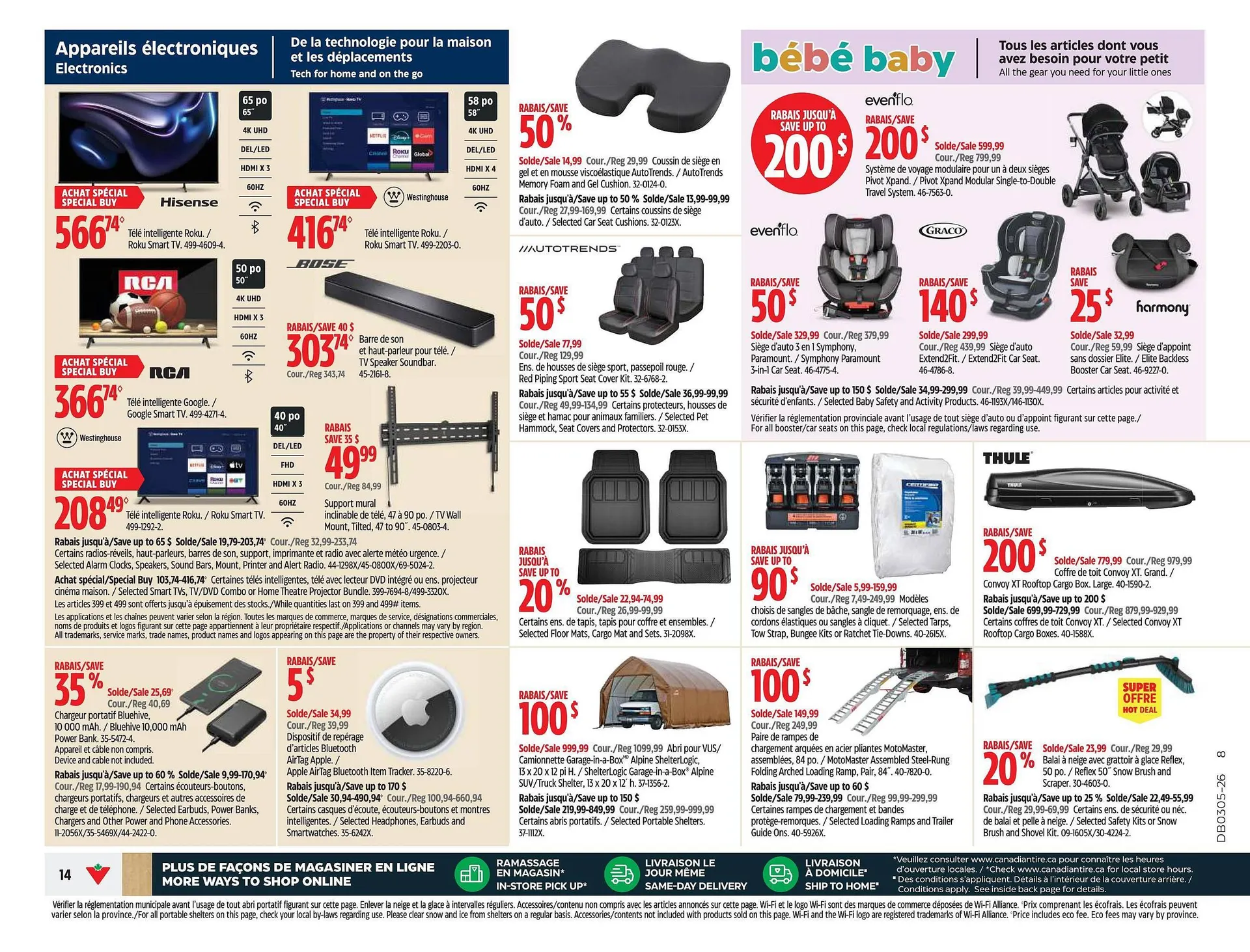 Canadian Tire flyer from January 29 to February 4 2026 - flyer page 14