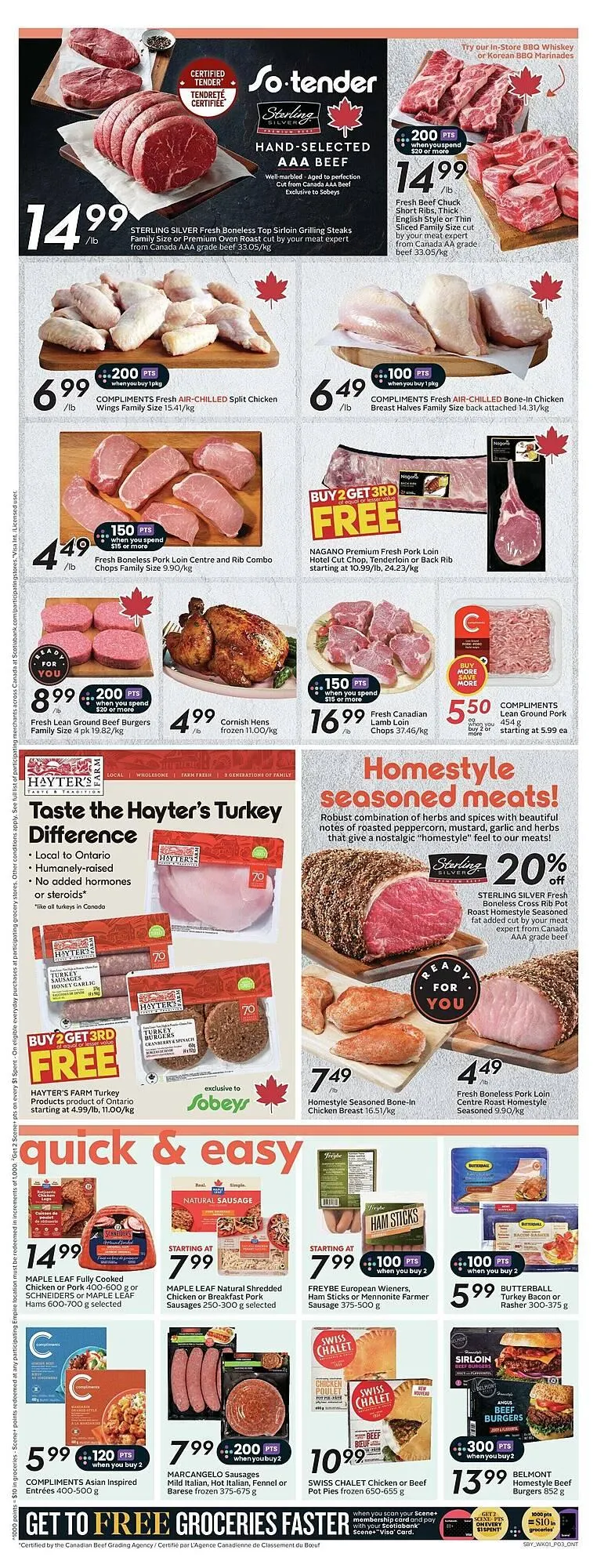 Sobeys flyer from May 1 to May 8 2025 - flyer page 7