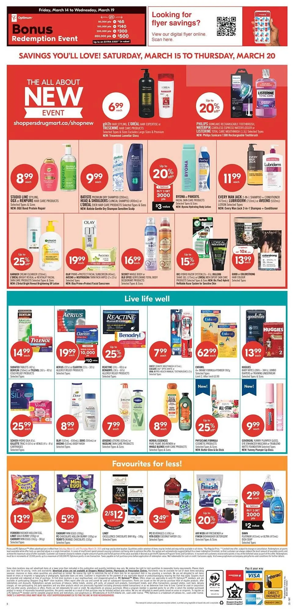 Shoppers Drug Mart flyer from March 15 to March 21 2025 - flyer page 17