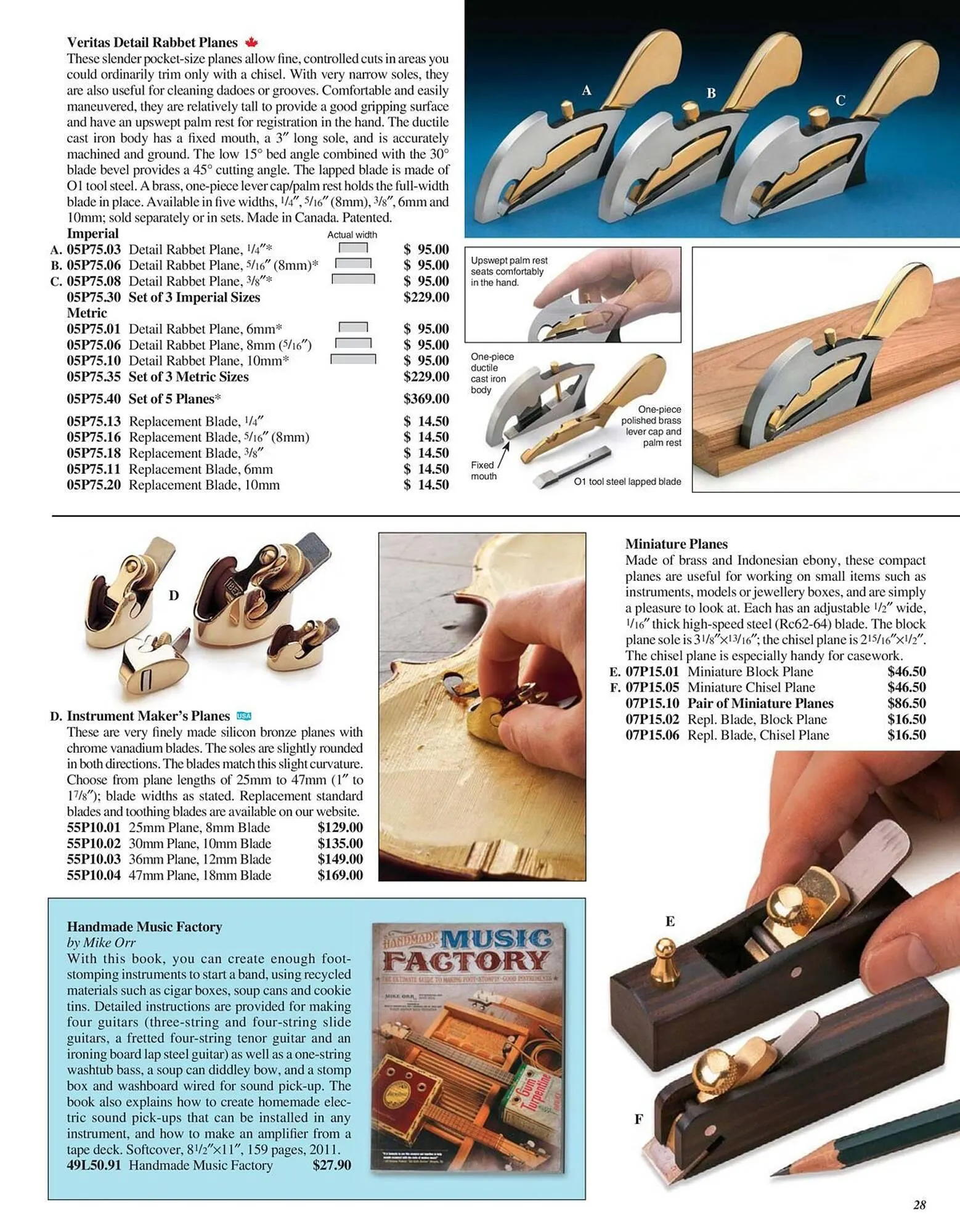 Lee Valley Tools flyer from July 8 to December 31 2025 - flyer page 29