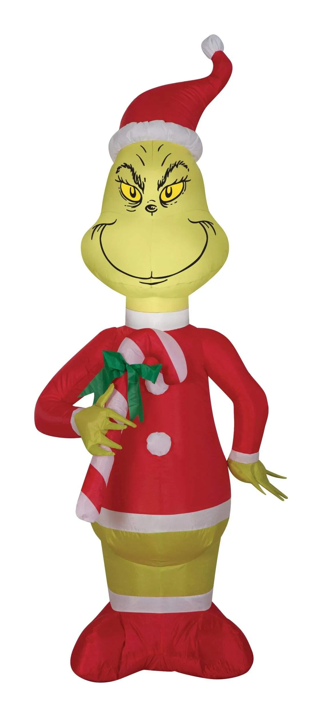 Gemmy Inflatable Grinch Christmas Holiday Decoration, 4-ft, Assorted