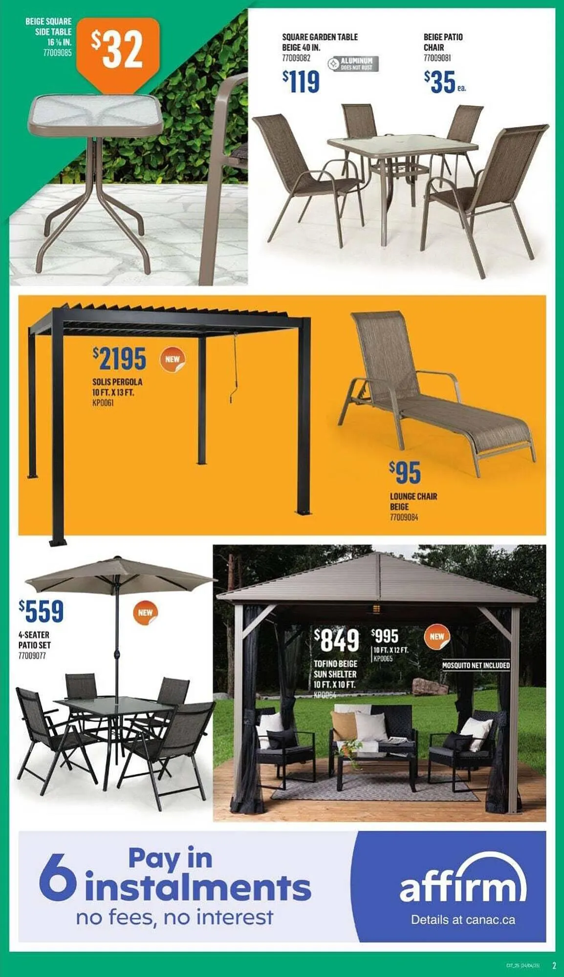 Canac flyer from April 25 to May 2 2025 - flyer page 2