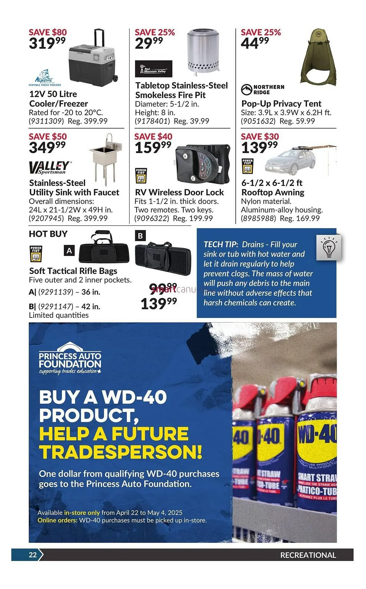 Princess Auto flyer from April 18 to April 24 2025 - flyer page 27