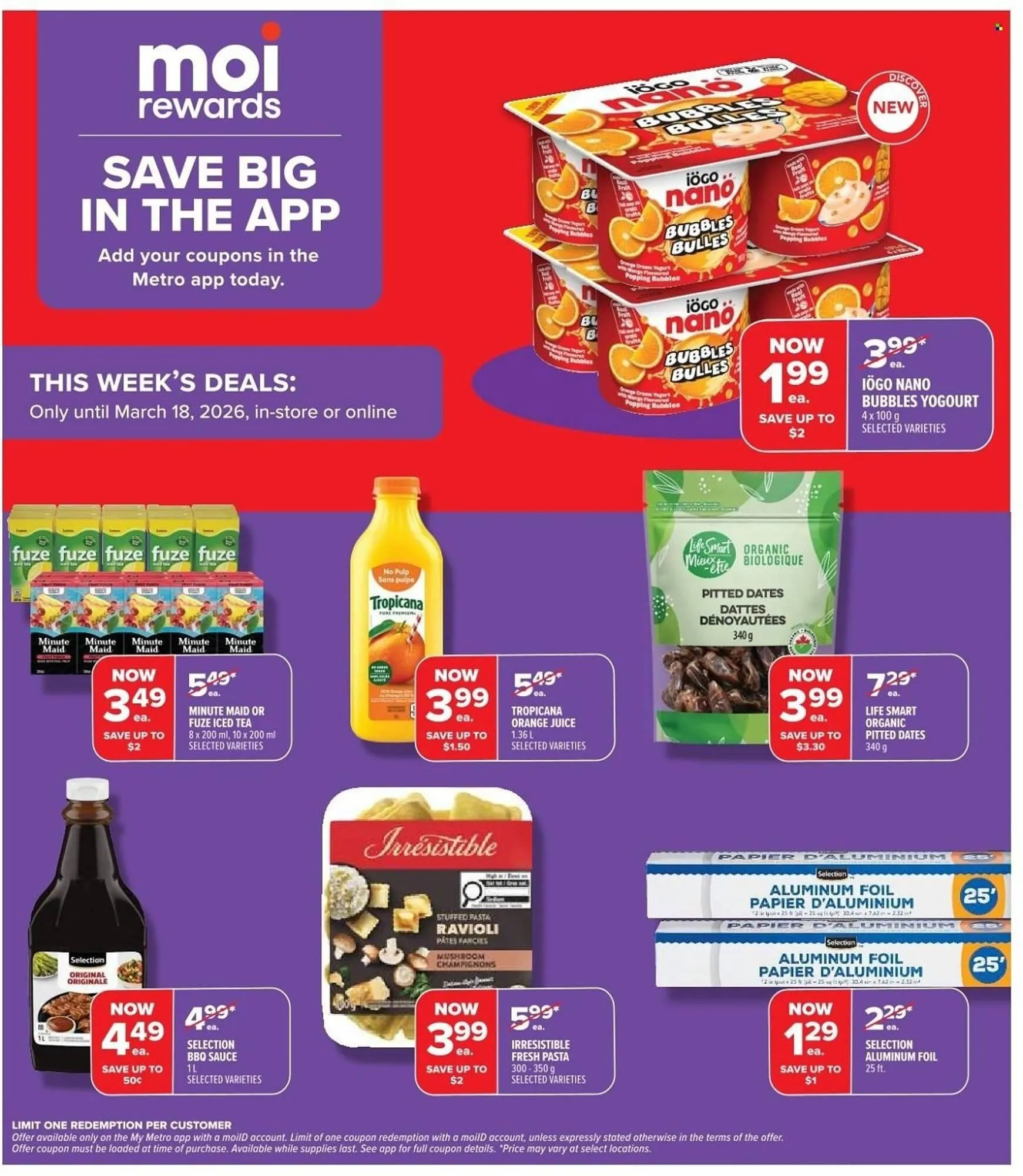 Metro flyer from March 12 to March 18 2026 - flyer page 4