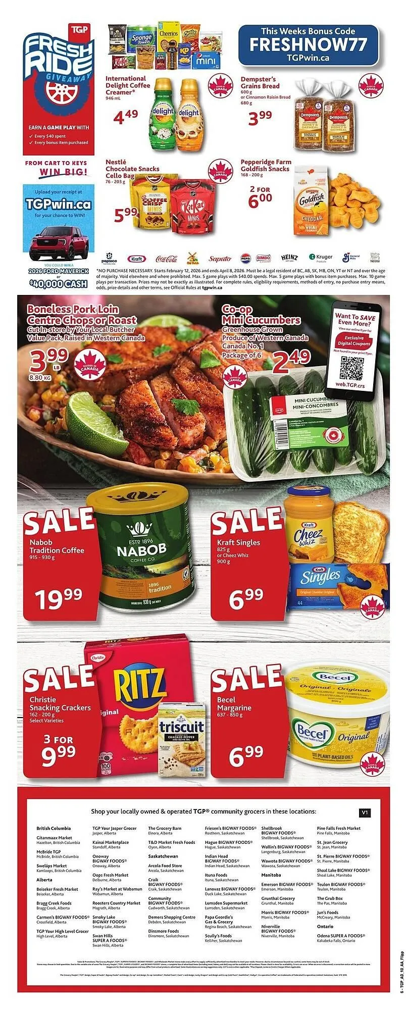 TGP The Grocery People flyer from March 5 to March 11 2026 - flyer page 12