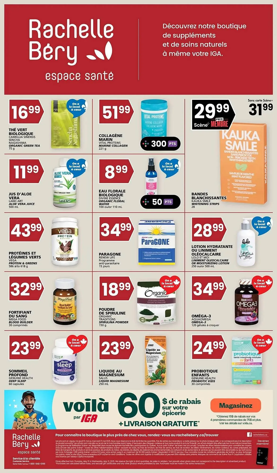 Rachelle-Bery Pharmacy flyer from May 14 to May 21 2025 - flyer page 1
