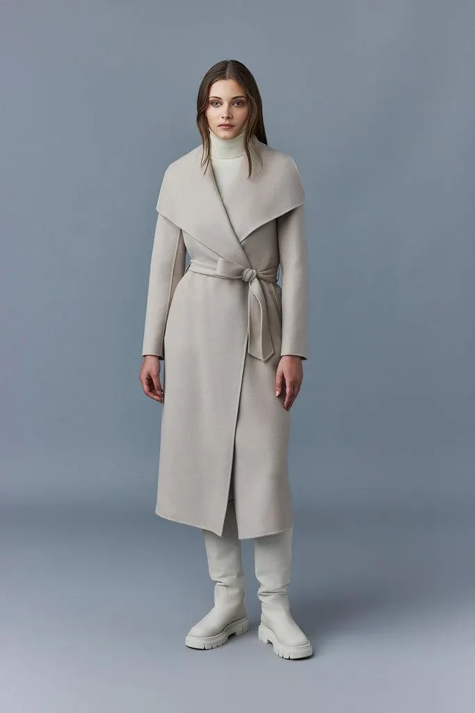 MAI-CN Double-face wool wrap coat