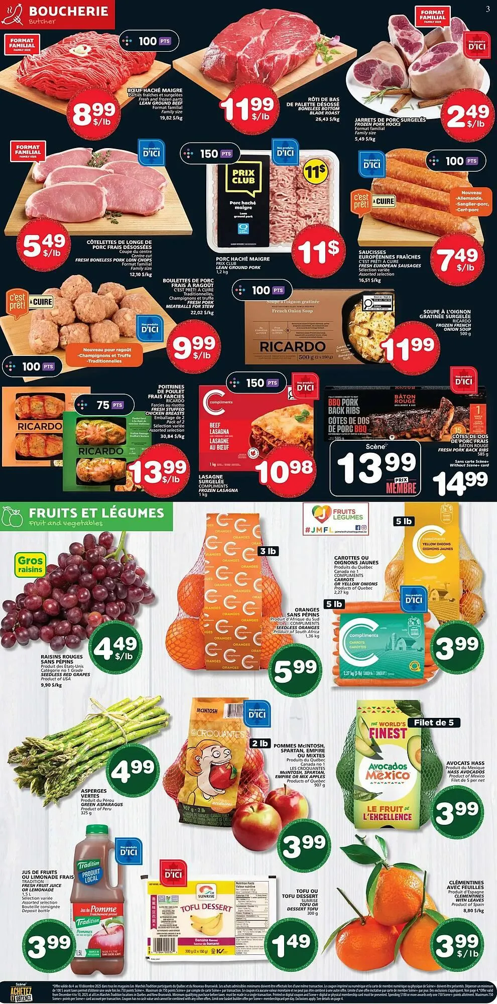 Marches Tradition flyer from December 4 to December 10 2025 - flyer page 4