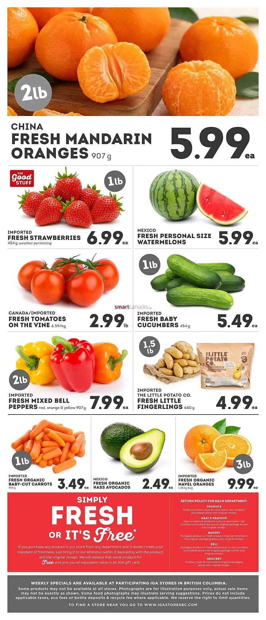 IGA flyer from March 6 to March 12 2026 - flyer page 6