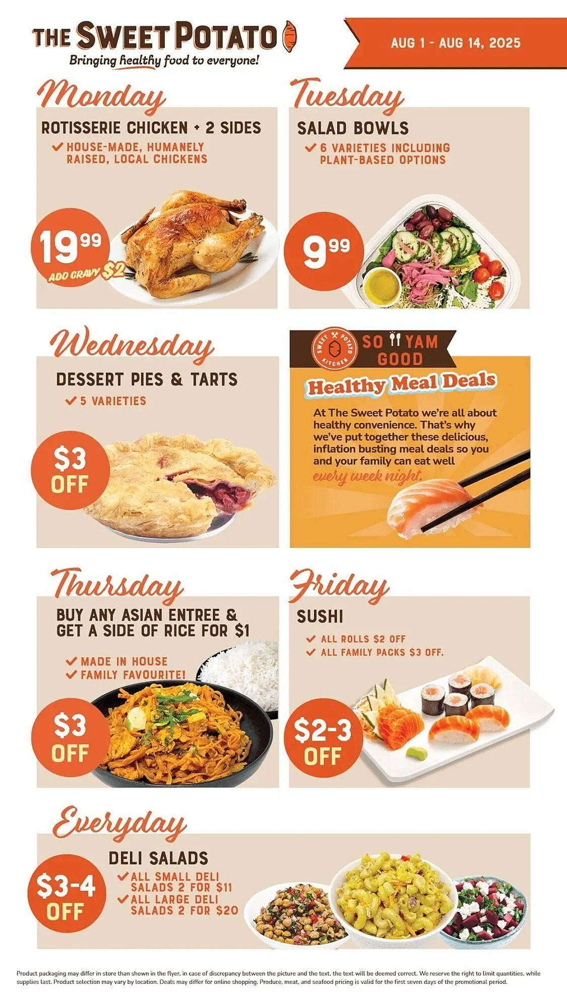 The Sweet Potato flyer from August 1 to August 8 2025 - flyer page 9