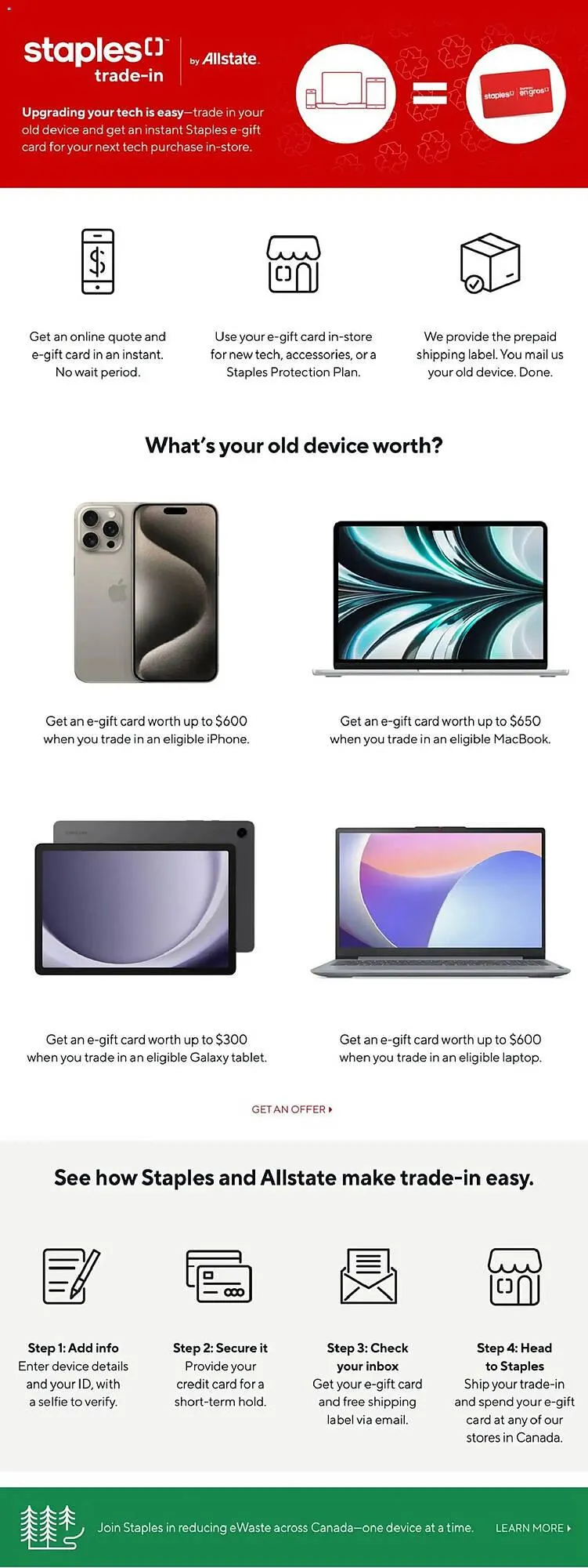 Staples flyer from January 9 to January 16 2026 - flyer page 16