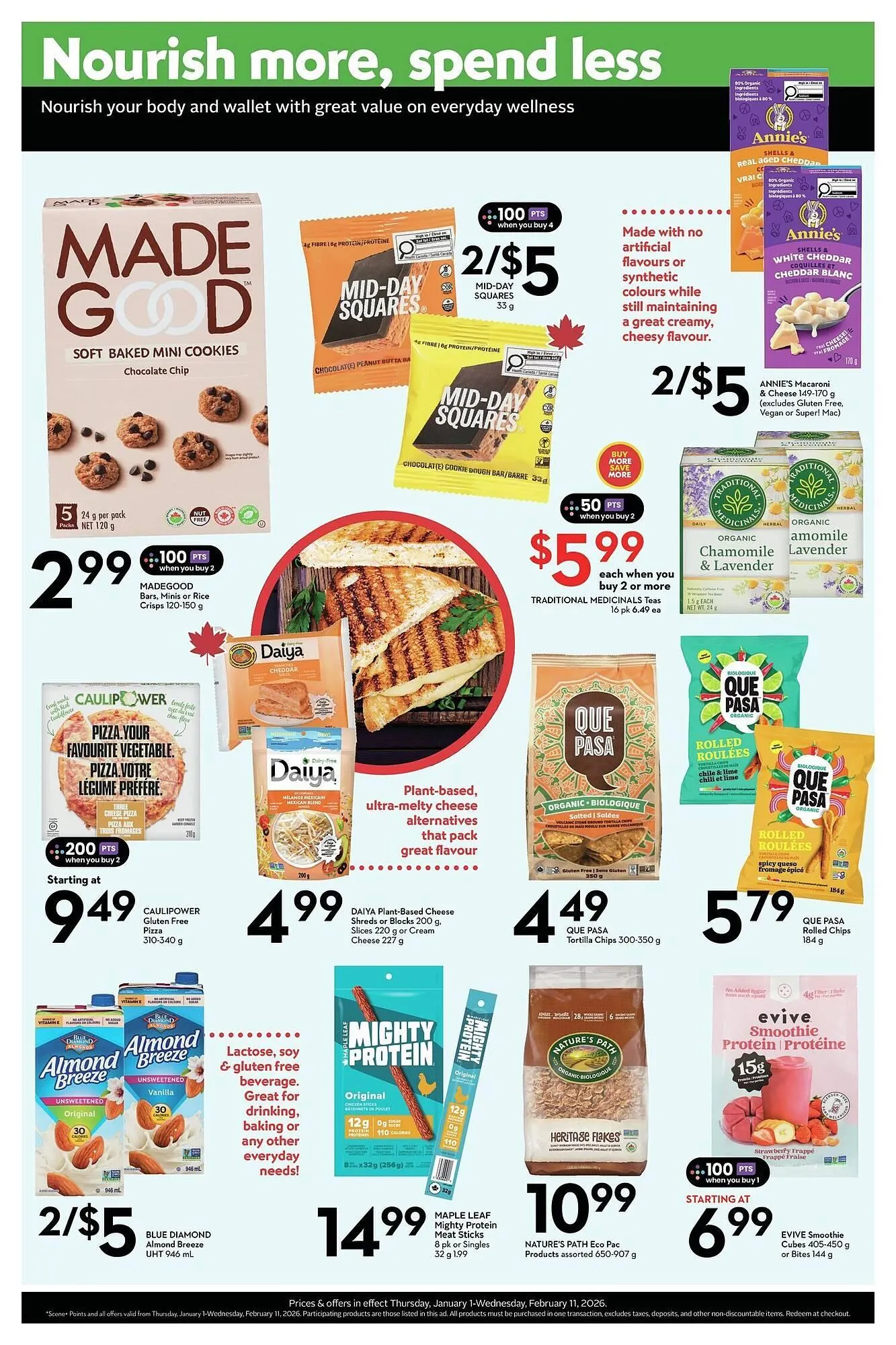 Safeway flyer from December 31 to February 1 2026 - flyer page 2