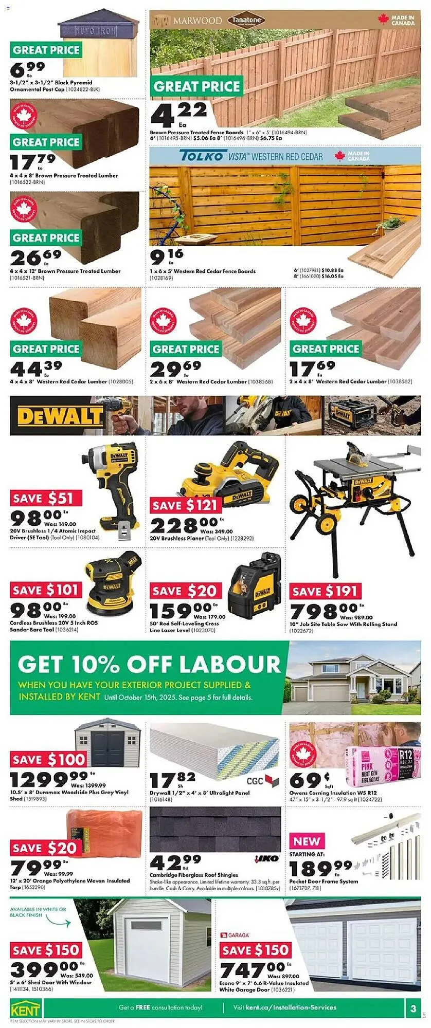 Kent flyer from September 25 to October 2 2025 - flyer page 6