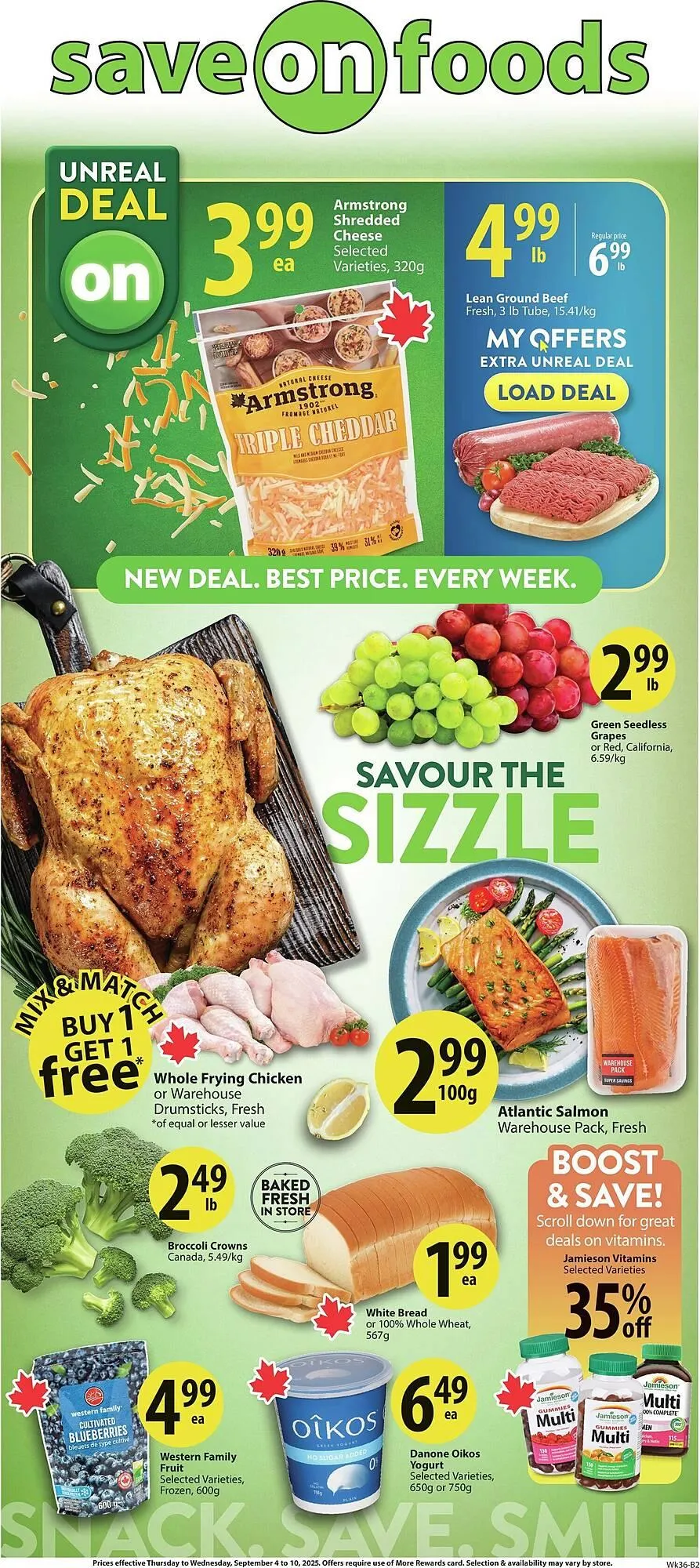 Save on Foods flyer from September 4 to September 11 2025 - flyer page 2