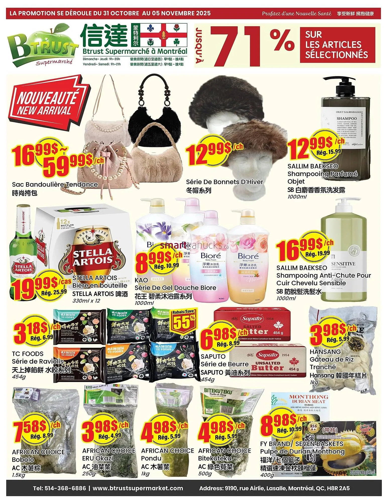 Btrust Supermarket flyer from October 30 to November 5 2025 - flyer page 1
