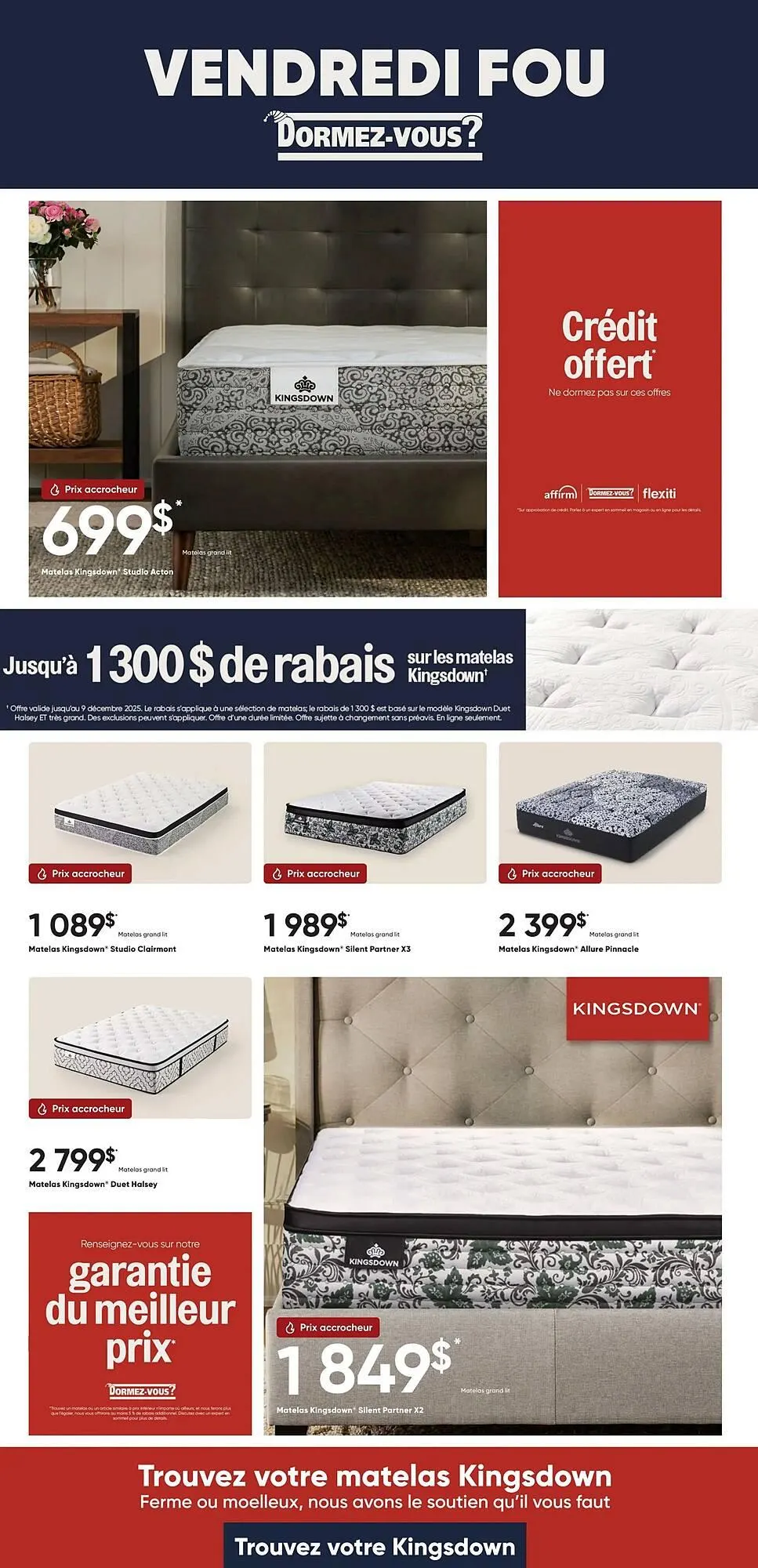 Dormez Vous flyer from October 30 to November 5 2025 - flyer page 1